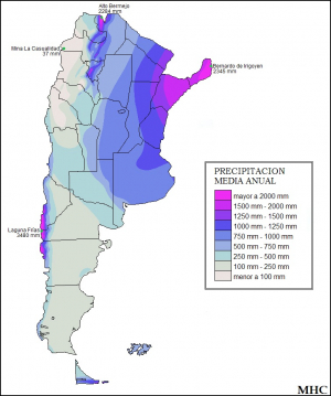 Clima: se esperan lluvias con el foco en la región norte mientras que en la zona centro serán moderadas a escasas